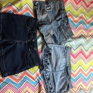 Girls shorts lot. Size 6 and 6x.